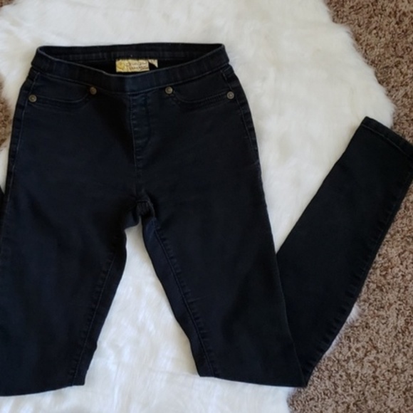 VERA WANG XS BLACK SKINNY JEANS - Picture 2 of 4